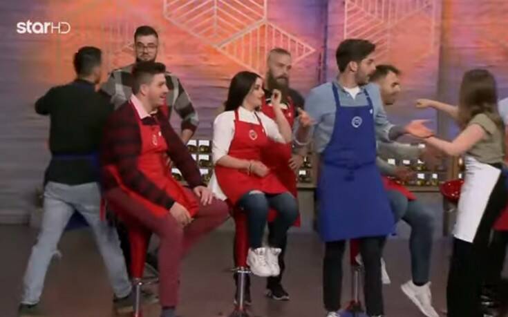 MasterChef 4: «Αρπάχτηκαν» Κατερίνα Λένη και Γιώργος Λασκαρίδης για μια χειρονομία