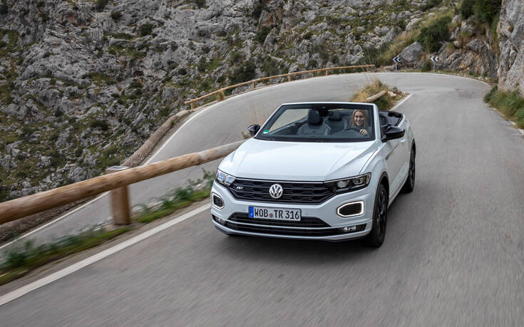 Το Volkswagen T-Roc Cabriolet συνδυάζει δύο χαρακτηριστικά σε ένα αυτοκίνητο