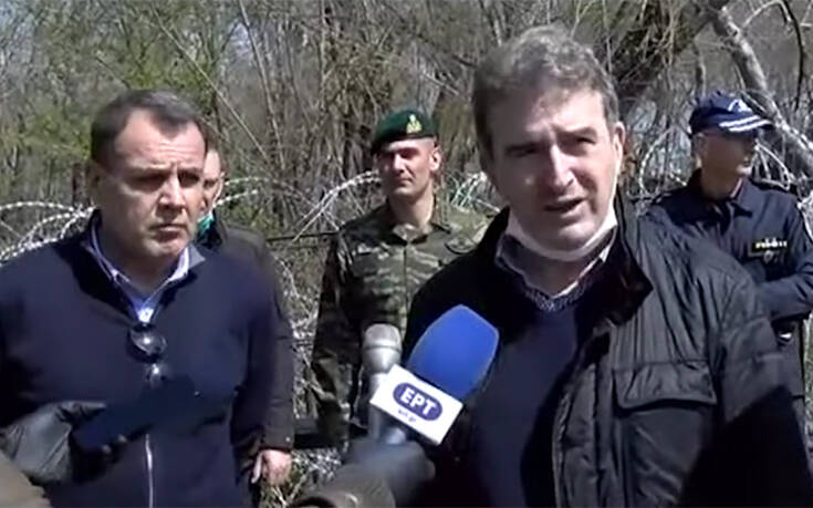 Στον Έβρο Χρυσοχοΐδης – Παναγιωτόπουλος: «Σε εγρήγορση οι ένοπλες δυνάμεις»