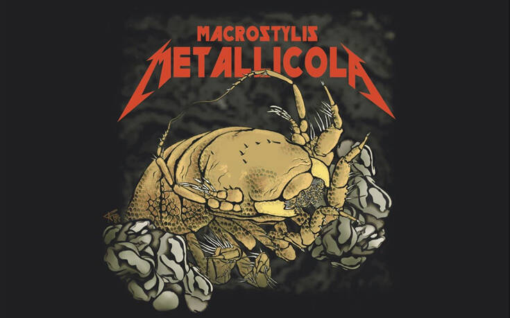 Ένα νέο οστρακόδερμο που ονομάζεται… Metallica