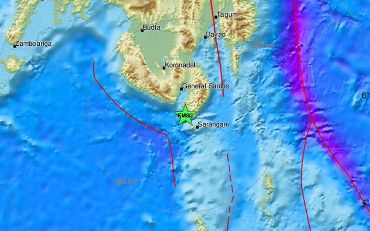 Ισχυρός σεισμός τώρα στις Φιλιππίνες