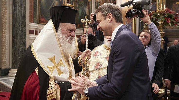 Τηλεφωνική επικοινωνία Μητσοτάκη &#8211; Ιερώνυμου