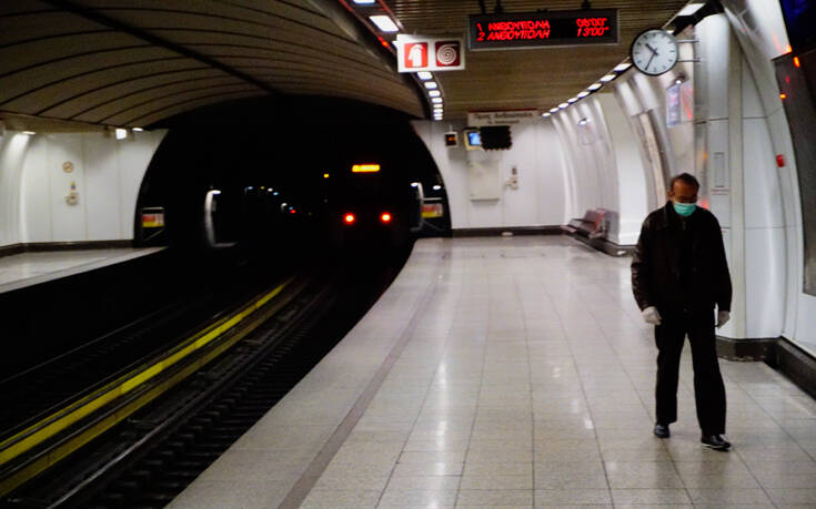 Χωρίς μετρό την Τετάρτη 1/3 η Αθήνα από τις 18:00