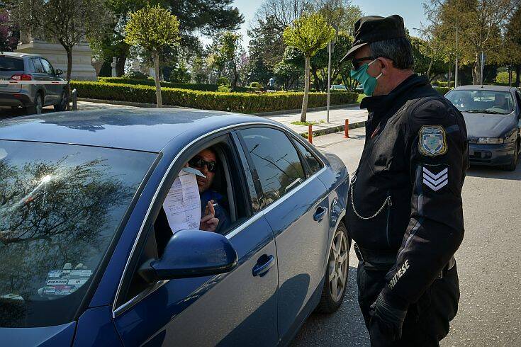 Απαγόρευση κυκλοφορίας: 109 παραβάσεις για μετακινήσεις εκτός τόπου κατοικίας τη Μεγάλη Παρασκευή