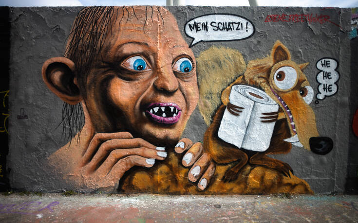 Τα graffiti στην εποχή του κορονοϊού: Οι καλλιτέχνες των δρόμων εμπνέονται από την καραντίνα