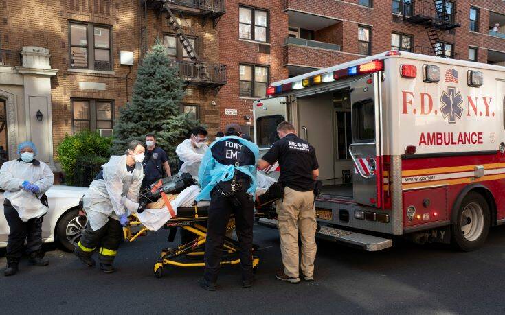 Η Νέα Υόρκη θρηνεί 10.367 νεκρούς &#8211; Νέο θλιβερό ρεκόρ στις ΗΠΑ με 2.228 νεκρούς σε ένα 24ωρο