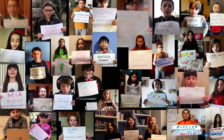 Κορονοϊός: 700 παιδιά ενώνουν τις φωνές τους και στέλνουν μήνυμα ελπίδας τραγουδώντας το Nessun Dorma