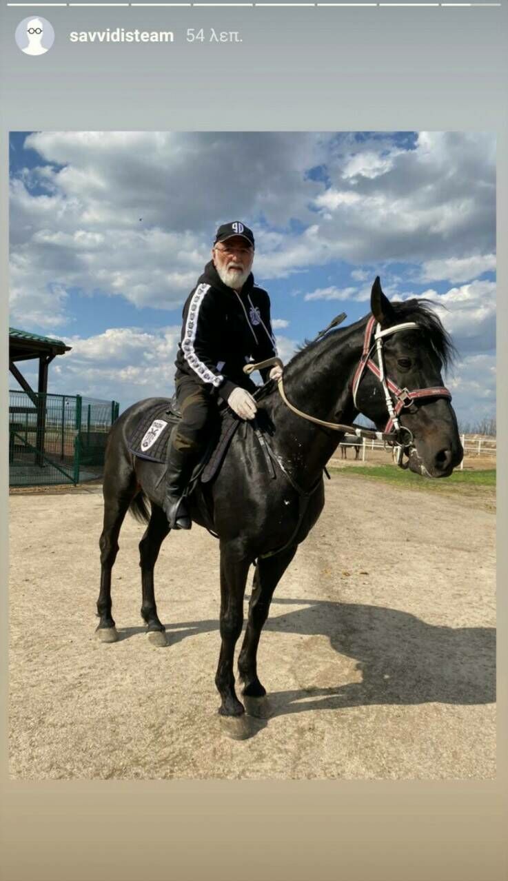 Ιβάν Σαββίδης: Η… ΠΑΟΚτσήδικη βόλτα του με το άλογο – Newsbeast
