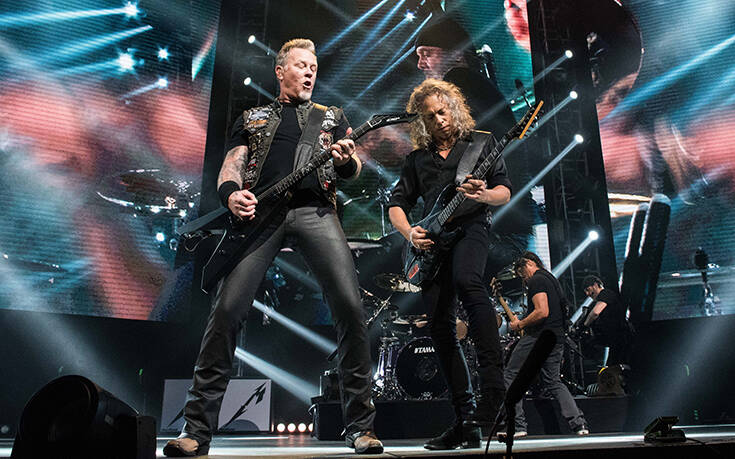 Κίνηση ανθρωπιάς από τους Metallica: Δώρισαν 350.000 δολάρια για την αντιμετώπιση του Covid-19