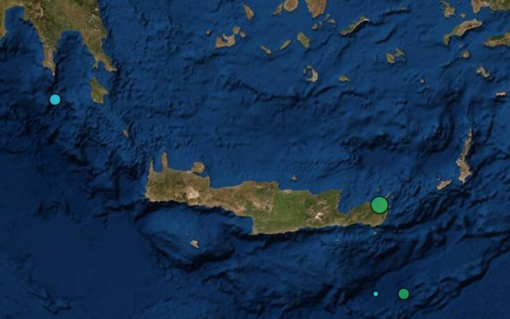 Σεισμός τώρα ταρακούνησε την Κρήτη