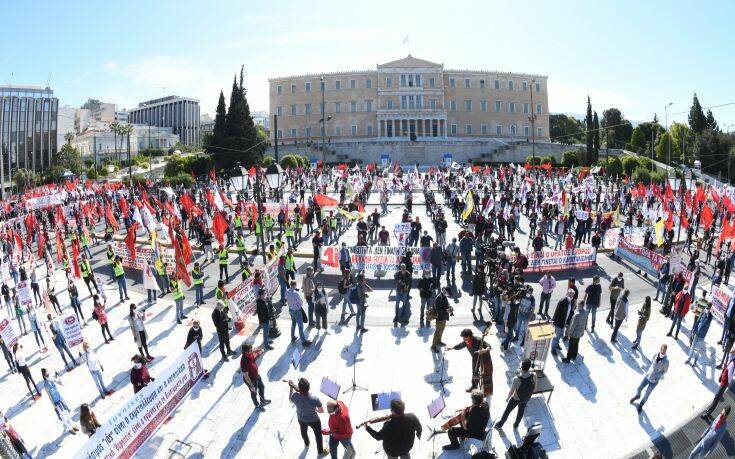 Διαδηλώσεις στον αστερισμό του… κορονοϊού