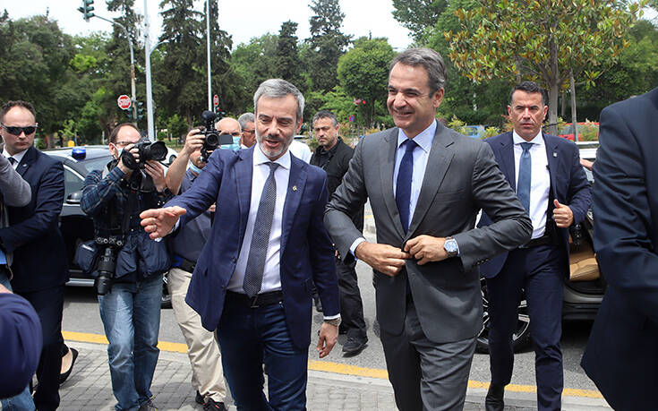 Συνάντηση Μητσοτάκη – Ζέρβα με ατζέντα τα έργα στον δήμο Θεσσαλονίκης