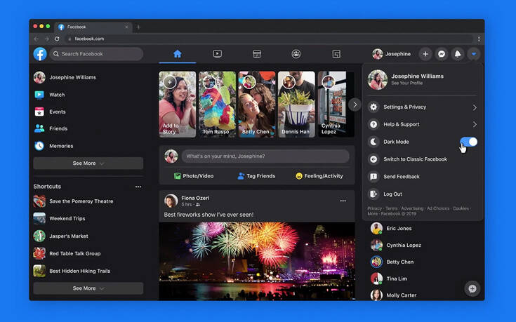 Πώς να ενεργοποιήσεις στον υπολογιστή σου το νέο Facebook