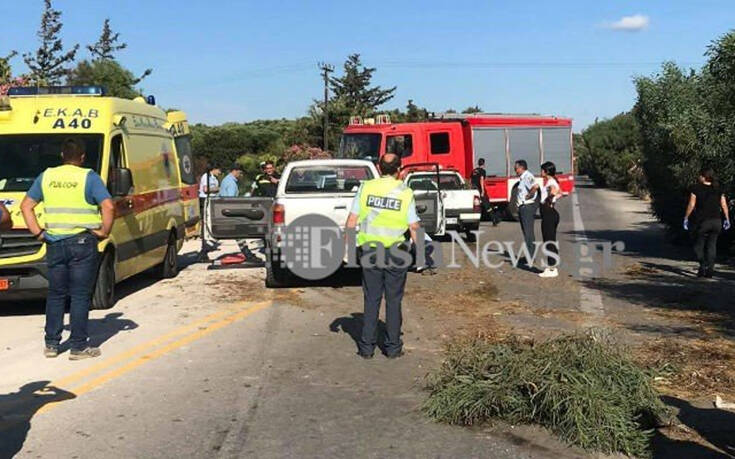 Υπέκυψε ο οδηγός στην Κρήτη που εκσφενδονίστηκε από το αυτοκίνητό του