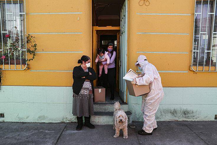Στα όρια του το σύστημα υγείας της Χιλής &#8211; Τα κρούσματα κορονοϊού πλησιάζουν τα 70.000