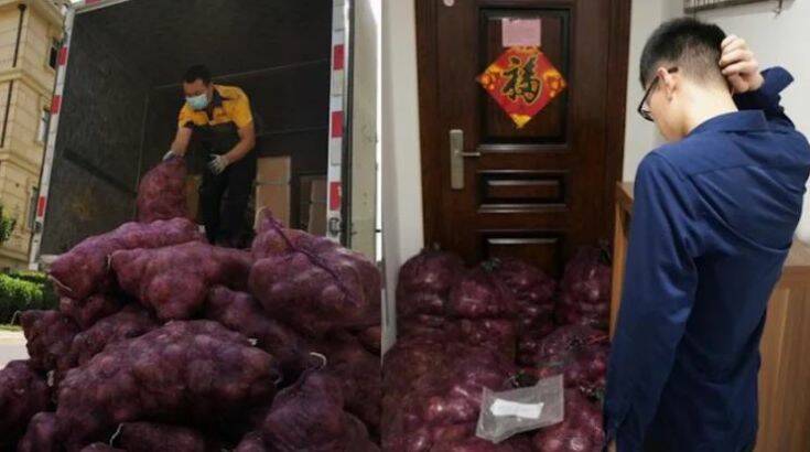 Πήρε εκδίκηση από τον πρώην της που την απατούσε στέλνοντας… 1 τόνο κρεμμύδια – «Τώρα θα κλάψεις εσύ»
