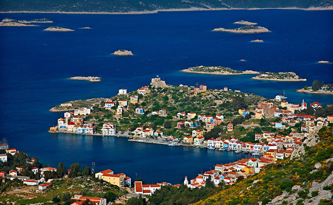 Το Καστελόριζο είναι σαν ένας πίνακας ζωγραφικής