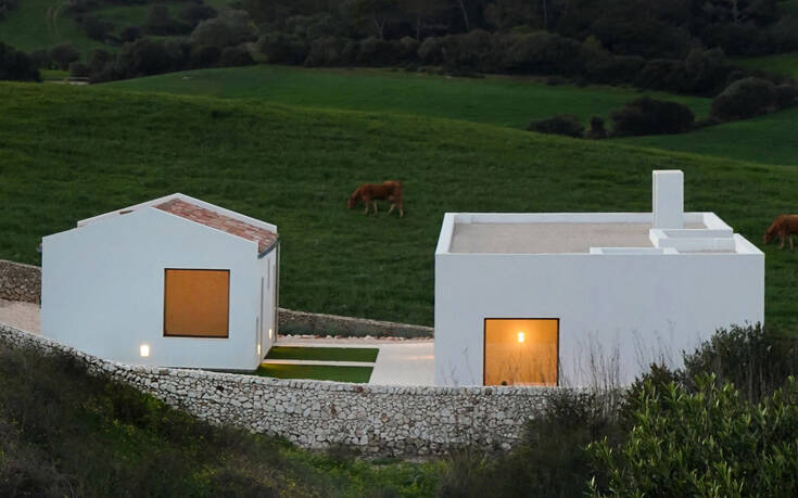 Ένα μεσογειακό σπίτι με κυκλαδίτικη αύρα