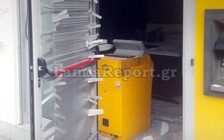 Ανατίναξαν χρηματοκιβώτιο τράπεζας τα ξημερώματα στο Μαντούδι Εύβοιας