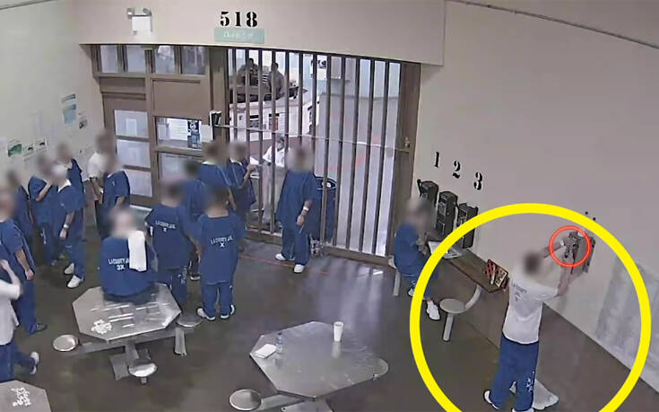 Κρατούμενοι στο Λος Άντζελες ήπιαν από το ίδιο ποτήρι για να κολλήσουν κορονοϊό και να αποφυλακιστούν