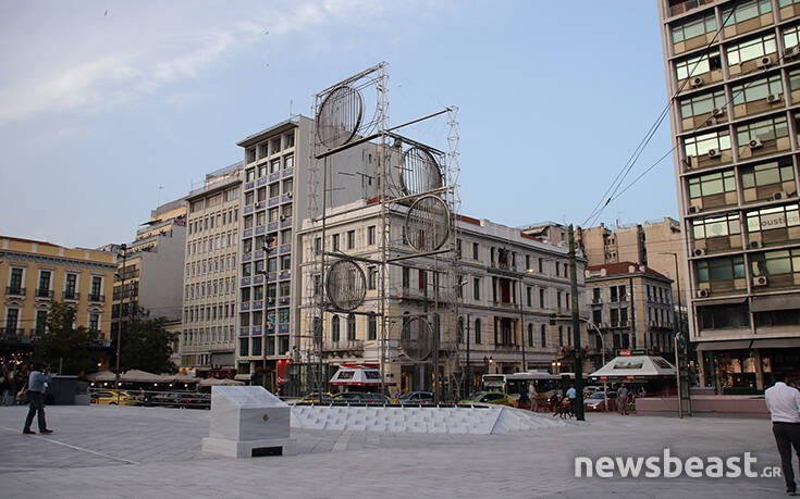 Πλατεία Ομονοίας: Όλα έτοιμα για τα «αποκαλυπτήρια»