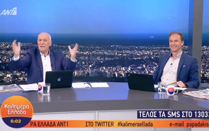 Ο Γιώργος Παπαδάκης επέστρεψε στο τηλεοπτικό πλατό μετά από 42 ημέρες