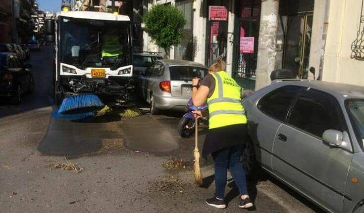 Κυριακάτικες δράσεις καθαριότητας από το Δήμο Αθηναίων στο Νέο Κόσμο