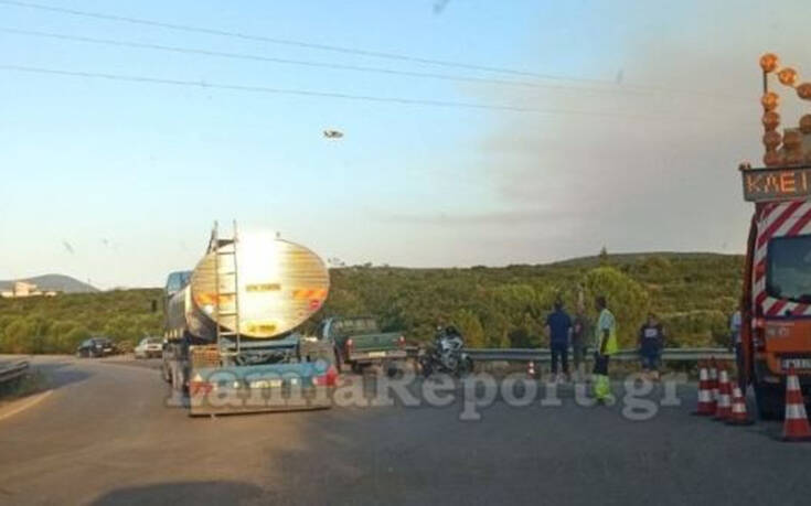 Υπό πλήρη έλεγχο η φωτιά στο Μαρτίνο Φθιώτιδας – Άνοιξε η εθνική οδός
