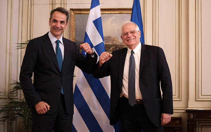 Μητσοτάκης – Μπορέλ σε Τουρκία: «Είμαστε αποφασισμένοι να προστατεύσουμε τα ελληνικά σύνορα»