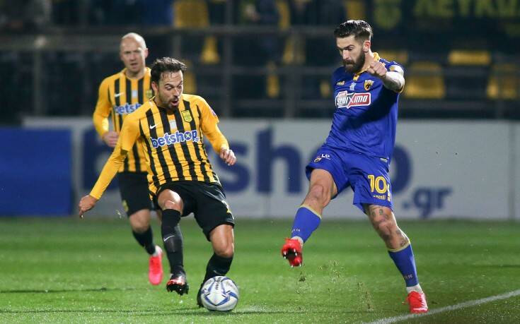 Άρης – ΑΕΚ: 1-0 ο Μαντσίνι στο 57′