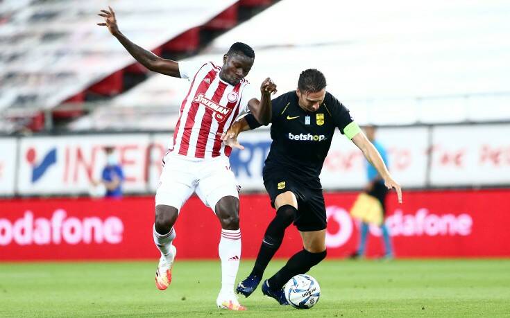 Ολυμπιακός – Άρης: 3-0 στο 38′ ο Μασούρας