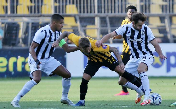 Άρης – ΠΑΟΚ: 0-1 στο 36′ ο Βαρέλα