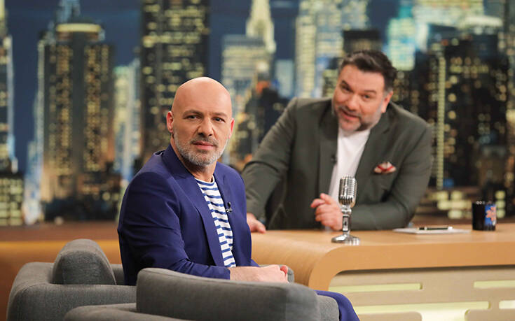 The 2Night Show: Θα καταφέρουν Νίκος Μουτσινάς και Γρηγόρης Αρναούτογλου να μιλήσουν σοβαρά;
