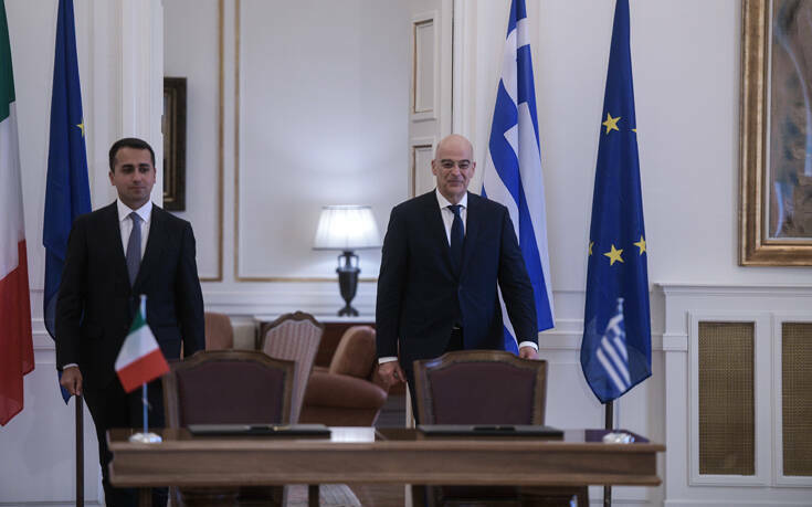 Αυτή είναι η ιστορική συμφωνία Ελλάδας – Ιταλίας για την ΑΟΖ