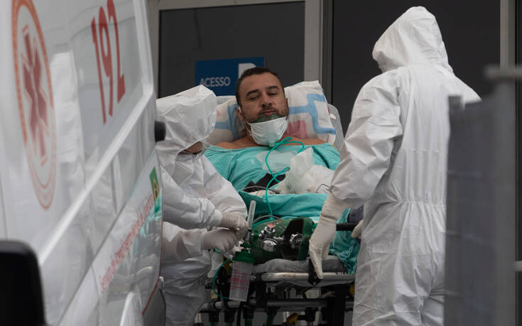 Καταρρέουν και πάλι υπό την πίεση του κορονοϊού νοσοκομεία στη Βραζιλία, ελλείψεις ακόμα και σε οξυγόνο