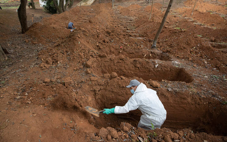 Ξεπέρασαν τους 40.000 οι νεκροί από τον κορονοϊό στη Βραζιλία, οι 1.239 το τελευταίο 24ωρο