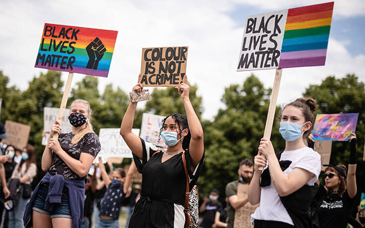Διαδηλωτής του Black Lives Matter στην Κοπεγχάγη βρέθηκε θετικός στον νέο κορονοϊό