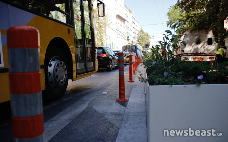 Κίνηση τώρα: Μποτιλιάρισμα στο κέντρο της Αθήνας