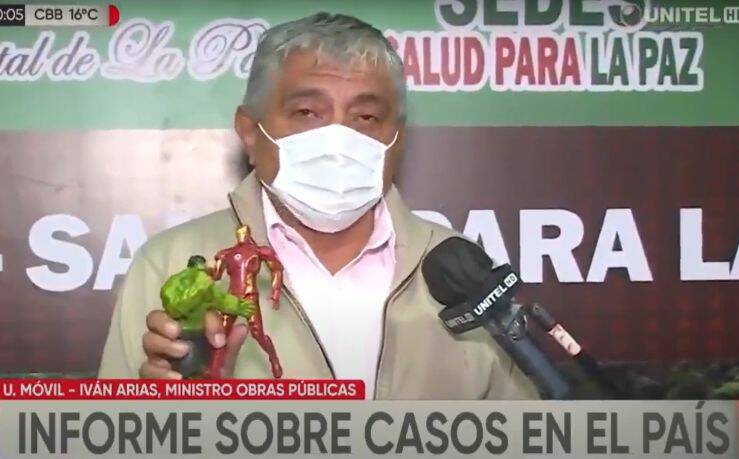 Βολιβία: Υπουργός παρομοίασε τον κορονοϊό με τον… Thanos και ζήτησε να αποτελέσουν έμπνευση οι Hulk κι Ironman