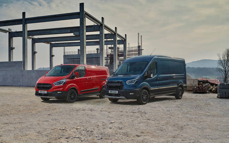 Η οικογένεια Ford Transit καλωσορίζει τις περιπετειώδεις εκδόσεις Trail και Active