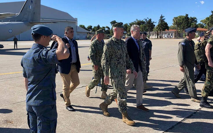 Μήνυμα Παναγιωτόπουλου παρουσία Πάιατ: Η Ελλάδα είναι πάντα έτοιμη να υπερασπιστεί τα κυριαρχικά της δικαιώματα