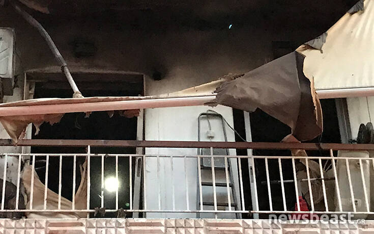Έσβησε η φωτιά σε διαμέρισμα στο Γαλάτσι – Οι πρώτες εικόνες