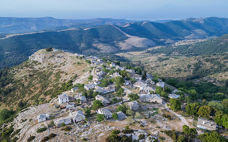 Το χωριό- ιστορικό μνημείο στην ενδοχώρα της Θάσου