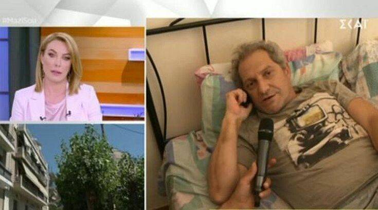 Σωτήρης Ταχτσόγλου: Η περιγραφή του ηθοποιού από τις «Άγριες Μέλισσες» για την πτώση του από τον 3ο όροφο