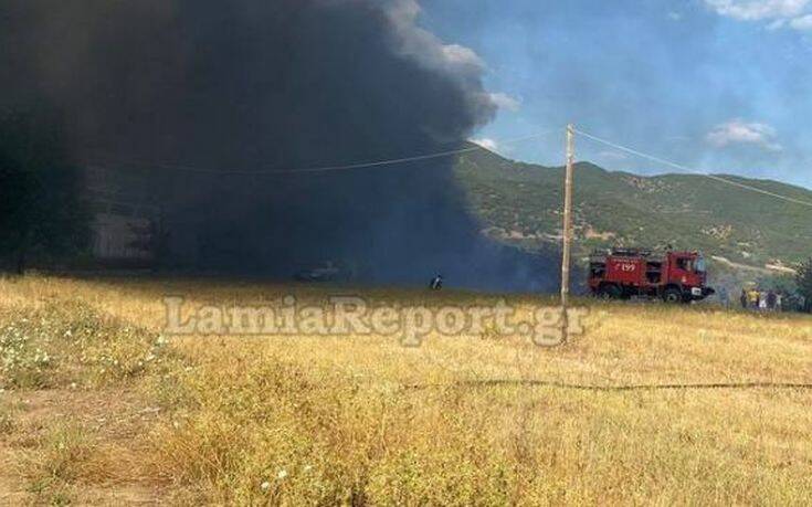 Συναγερμός στην Πυροσβεστική για φωτιά στο Παλιούρι Φθιώτιδας