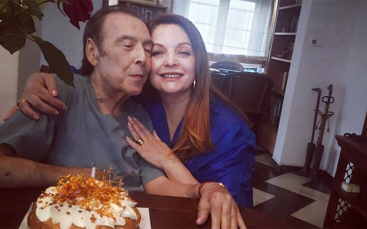 Τόλης Βοσκόπουλος: Έκλεισε τα 80 του χρόνια παρέα με τη σύζυγό του, Άντζελα Γκερέκου