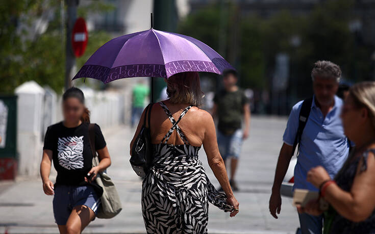 Καιρός: Ζέστη και σήμερα – Πού υπάρχει περίπτωση να βρέξει