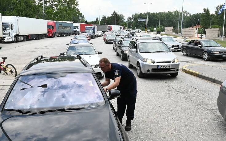 Σημαντική μείωση των αυτοκινήτων στο συνοριακό φυλάκιο του Προμαχώνα