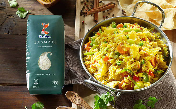 Το Ρύζι Basmati της 3αλφα μεγάλωσε και έγινε 1 κιλού