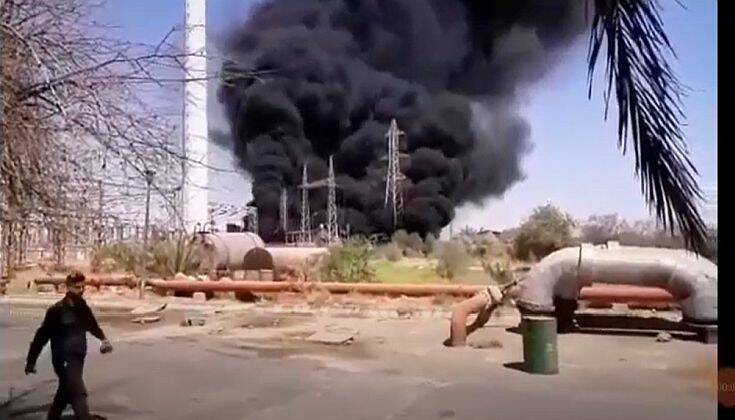 Φωτιά σε σταθμό παραγωγής ηλεκτρικής ενέργειας στο νοτιοδυτικό Ιράν